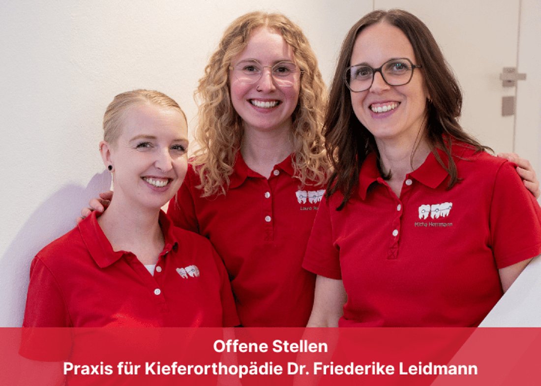 Offene Stellen, Praxis für Kieferorthopädie Dr. Friederike Leidmann